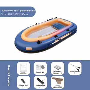Catamarán Inflable en Oferta, Kayak <span class=keywords><strong>a</strong></span> Pedal de Alta Velocidad para Deportes Acuáticos en Aguas Abiertas, Paseos Costeros y Fiestas - Product Image 4