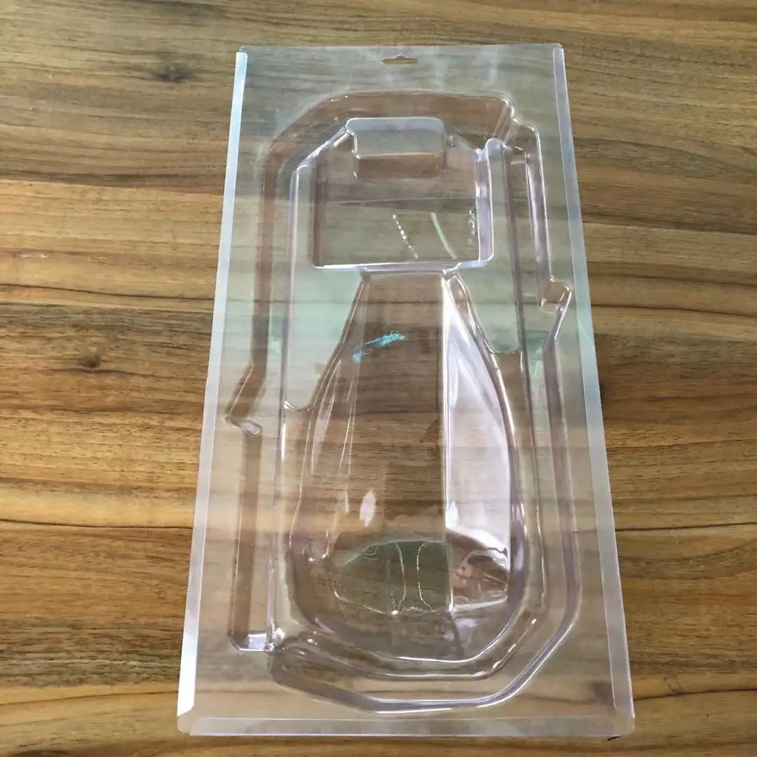 Customizzato monouso in plastica trasparente a conchiglia,