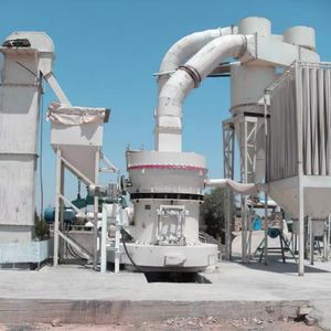 UNIQUEMAC Ligne de production de poudre de biochar, de charbon de biomasse carbonisé et de carbone noir, avec broyeur Raymond et moteur-boîte de vitesses 8-25t/h - Product Image 1