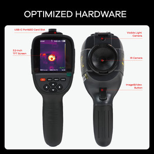Chinese Wholesale 256*192 High Resolution Handheld Portable Thermal Imager Camera <strong>Water</strong> <strong>Leak</strong> Detection - Product Image 5