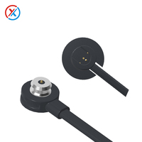 Cable de Carga Magnético USB con Conector Pogo Pin Redondo de 2 Pines Personalizado