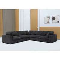 Vente directe d'usine, canapé modulaire en forme de L, style moderne et luxueux, pour salon, avec housse amovible, personnalisable pour appartement
