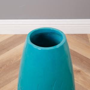 Nouveaux vases <span class=keywords><strong>d</strong></span>écoratifs de sol en résine de style moderne bleu ciel pour salon, vente en gros - Product Image 5