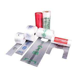 ถุงใส่ผักผลไม้แบบใส HDPE ย่อยสลายได้เองตามธรรมชาติ ขายดี ผลิตตามสั่ง เก็บรักษาความสดใหม่ สำหรับซูเปอร์มาร์เก็ตและโปรโมชั่นร้านขายของชำ - Product Image 1