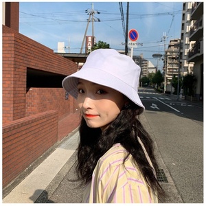 Chapeau Bob Personnalisé Style Coréen Yang Mi Célébrité Été Noir Protection Solaire 100% Coton 58-60CM Sport Homme Femme - Product Image 6
