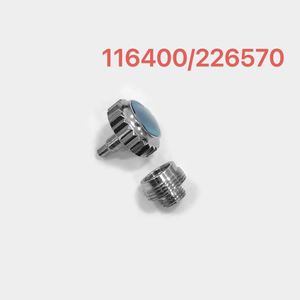 มงกุฎนาฬิกาขนาด 7 มม. สแตนเลสสตีล เหมาะสำหรับนาฬิกา <span class=keywords><strong>116400</strong></span> 226570 อุปกรณ์เสริมตัวเรือนนาฬิกาสำหรับเปลี่ยนทดแทน - Product Image 2