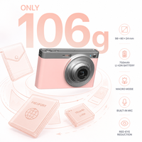 Appareil photo numérique 8x avec zoom optique, autofocus, écran CMOS, idéal pour les portraits, les vacances, les étudiants et la prise de vue quotidienne