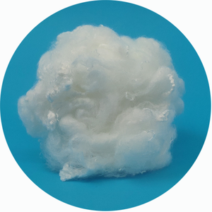 2.5D 102mm sợi polyester <span class=keywords><strong>100</strong></span> Virgin tái chế <span class=keywords><strong>PSF</strong></span> sợi Grs tái chế <span class=keywords><strong>PSF</strong></span> - Product Image 1