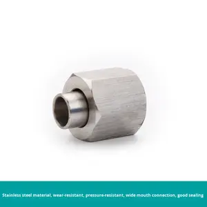 304น๊อตสแตนเลสพร้อมเกลียวภายในบานความดันต่ำอุปกรณ์เสริมกระดิ่งปากท่อทองแดงบูชน็อตหกเหลี่ยม - Product Image 4