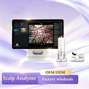 AI 3D Intelligent Scalp Analyzer High Definition Hair Follicle Analysis Machine for Salon Home Hair Care Testing - Product Image 1