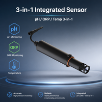 Sonde de surveillance de la qualité de l'eau numérique pH/ORP RS485 Modbus RTU 2 en 1 pour l'eau potable, l'eau de surface et le traitement des eaux usées