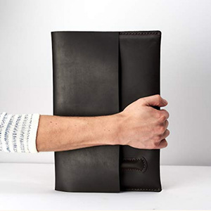Funda de cuero para tablet de 13 pulgadas, funda universal para tablet, también se puede usar como bolsa para documentos, logotipo personalizable. - Product Image 3
