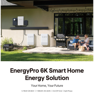 <span class=keywords><strong>BLUETTI</strong></span> 120V/240V sistema de almacenamiento de energía expandible 5kW batería de litio con inversor <span class=keywords><strong>Solar</strong></span> para respaldo de corte de energía de negocios en el hogar - Product Image 2