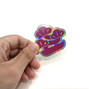 สติกเกอร์ฉลากโฮโลแกรมฉลากโฮโลแกรมแบบกำหนดเองกันน้ำมีกาว - Product Image 1