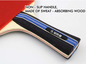 <span class=keywords><strong>Raquette</strong></span> de Tennis de Table Professionnelle <span class=keywords><strong>8</strong></span> Étoiles Qualité Carbone ITTF <span class=keywords><strong>Ping</strong></span> <span class=keywords><strong>Pong</strong></span> avec Logo Personnalisé Boutons Longs Caoutchouc Prix - Product Image 6