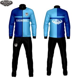 Combinaison de sport personnalisable, blanc, rouge, survêtement d'uniforme de football pour enfants, sublimation personnalisée, maillot de football thaïlandais de haute qualité, logo du club - Product Image 3