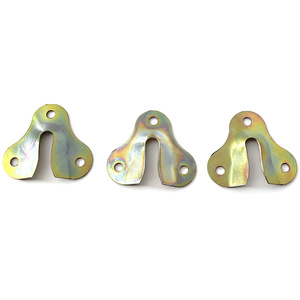 Three Hole Arc Shaped Metal Hanging Plate 50.5mm Color Plated <b>For</b> <b>Picture</b> <b>Frame</b> Mounting <b>Hooks</b> - Product Image 4