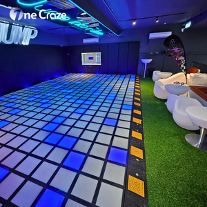 Sân chơi trong nhà chiếu sáng LED Dance Floor 30x30cm tương tác hoạt động trò chơi tương tác LED gạch lát sàn cho Kid trò chơi - Product Image 2