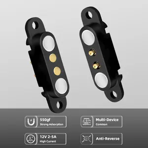 Positioning Hole 2Pin Pitch 2.54mm 5V2A Male And Female Mini Magnetic Connectors