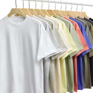 Wholesale High Quality Heavyweight Small Collar <b>T</b> <b>Shirt</b> 240gsm OEM <b>T</b> <b>Shirts</b> Street Wear Custom Graphic <b>T</b> <b>Shirt</b> - Product Image 6