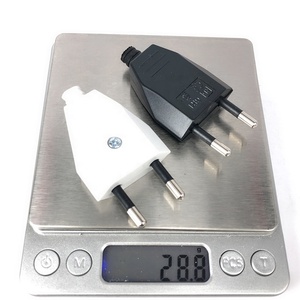 4.0mm 2 ping rond plug UE Mâle Cul VDE Cordon D'alimentation - Product Image 6