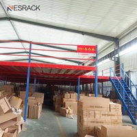 Systèmes de rayonnages industriels multi-niveaux robustes pour entrepôts, plateformes de stockage de palettes, plateformes de grenier et de mezzanine OEM
