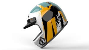 2025 TRRF marque vente chaude plein visage <span class=keywords><strong>Vintage</strong></span> moto course moteur croix fibre de carbone <span class=keywords><strong>casque</strong></span> de moto - Product Image 4