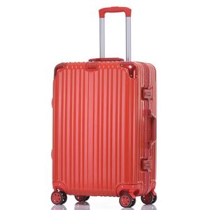 Aluminum Frame Travel Trolley With Silent Wheels 20, 22, 24, 26 Inch Durable <strong>Hard</strong> <strong>Shell</strong> Customized Traveling <strong>Suitcase</strong> Luggage - Product Image 6