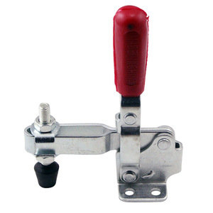 <b>Quick</b> Release Vertical <b>Clamp</b> 12130 A-Type Galvanized Iron Adjustable Tooling Fixture For Welding Woodworking - Product Image 1