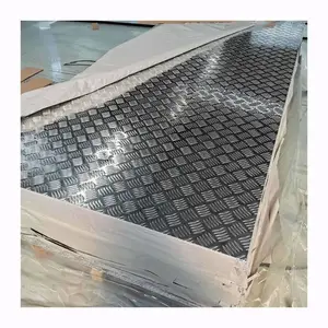 Hot Sale 8X4 Al 7075 8011 1060 3003 5052 5754 Checkered Plate Aluminum Diamond Plate For Flooring