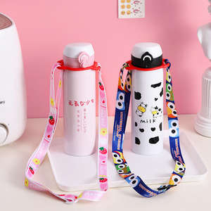 새로운 맞춤형 다기능 물병 컵 홀더 랜야드 조절 가능한 음료수 병 스트랩 휴대용 보온병 컵 스트랩 - Product Image 2