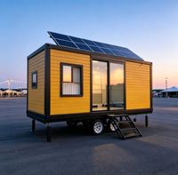 Bureau de chantier préfabriqué moderne de 10 pieds, logement pour le personnel, bâtiment modulaire portable, maison conteneur temporaire en kit