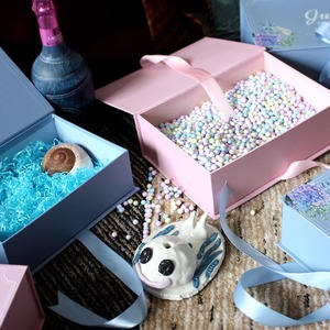 Hot <b>Sale</b> Customized Ambience Packaging <b>Boxes</b> Flap Gift <b>Boxes</b> with Folding Magnetic Mailing Feather Design Paper Gift Surprise - Product Image 4