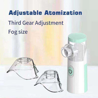 Nébuliseur pour animaux de compagnie portable, silencieux, mini atomiseur avec masque spécial pour chats et chiens, soins respiratoires contre la toux