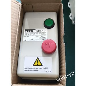 Nouveau démarreur électromagnétique TECO AC HUEB-11K AC380V 2.3-3.2A (1 pièce) - Product Image 2