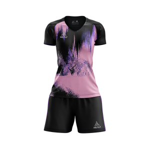 Camiseta de Fútbol para Mujer Healy Color Block Slim Fit 26 Summer Splatter Texture Sport Kit Transpirable Ligera Sublimada - Product Image 1