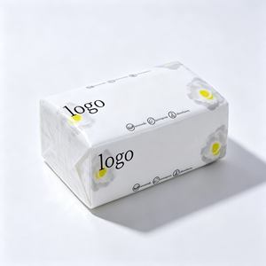 Boîte de mouchoirs en papier pour le visage, 100% pâte de bois vierge, 2 plis, non blanchi, personnalisé, pour usage domestique, jetable - Product Image 5