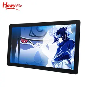 Rk399 4 + 16G Wit/Zwart Android 18.5 Inch Muurbevestiging Pos/Medische/Industriële Digitale Bewegwijzering Android Touchscreen Alles In Één Pc