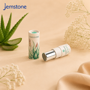 Tube de baume à lèvres en papier rechargeable personnalisé, tube de déodorant en carton kraft à ouverture rotative, emballage en boîte - Product Image 4