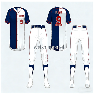 Conjuntos de Uniforme de Beisebol Personalizados com Logo da Equipe em Poliéster, Secagem Rápida, <span class=keywords><strong>Jersey</strong></span> de Beisebol Verde - Product Image 4