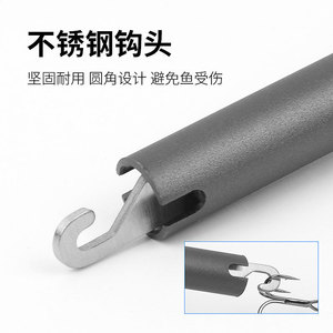 Extractor de Anzuelos Tipo T de Aleación de Aluminio, Herramienta Multifuncional para Pesca en el Mar, para la Extracción de Peces Grandes con Anzuelos Profundos - Product Image 4