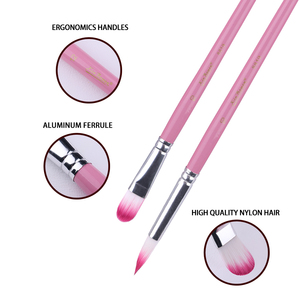 Xin Bowen 6 pièces pinceau pour peinture d'art ensemble haute qualité artiste pinceaux acrylique <span class=keywords><strong>Gouache</strong></span> <span class=keywords><strong>aquarelle</strong></span> <span class=keywords><strong>et</strong></span> dessin à l'huile - Product Image 4