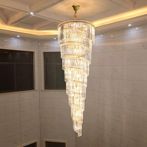 ثريا بمصابيح LED من الكريستال الشمالي, ثريا فاخرة من الكريستال بإضاءة ليد ، مناسبة للفنادق ، مناسبة للمطاعم ، مناسبة للأماكن المكشوفة ، مناسبة للأماكن المكشوفة ، متوفرة في المطاعم والفنادق ، موديلات حديثة - Product Image 4