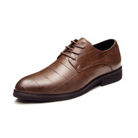 Hochwertige Sofort Lieferbare Offizielle PU-Leder Walking-Style Herren Casual Anzugschuhe