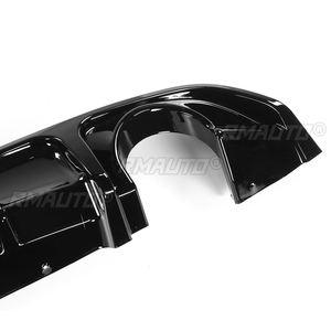 Q60 Car Rear Bumper <b>Diffuser</b> Spoiler Lip <b>With</b> <b>Led</b> Brake <b>Light</b> for Infiniti Q60 2017-2022 Rear Chaissis Shark Fin Deflector - Product Image 5