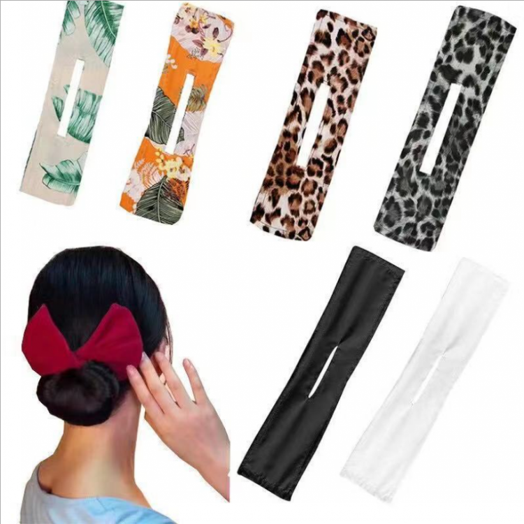Женский однотонный аксессуар для волос Deft в пучок, распродажа, регулируемая повязка для волос Amazon E-bay