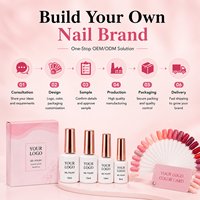 Vernis à ongles en gel personnalisé avec étiquette privée 12 ml, ensemble de vernis à ongles en gel UV OEM avec logo, fournisseur d'emballages de bouteilles