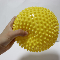 Ballon de massage semi-circulaire premium pour thérapie musculaire des pieds, en PVC gonflable, demi-balle à picots pour massage des pieds, type Durian