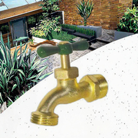 Connecteurs d'eau de jardin - Robinet en alliage de zinc à ouverture lente, norme américaine