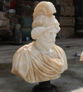 Buste de <span class=keywords><strong>statue</strong></span> romaine antique grecque européenne en marbre, sculpture de tête pour musée, sculpture de tête de personnage en pierre, buste de <span class=keywords><strong>statue</strong></span> en marbre - Product Image 1